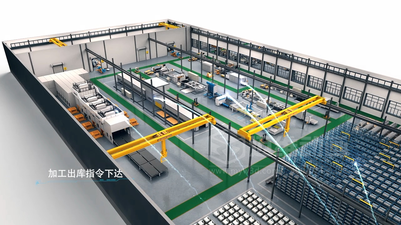 生產(chǎn)線三維動畫：新時代制造業(yè)企業(yè)展示產(chǎn)品生產(chǎn)工藝流程的得力營銷展示工具！(圖1)